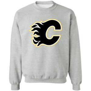 Calgary Flames Ice hockey  Crewneck Pullover Sweatshirt