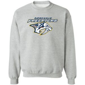 Nashville Predators Ice hockey  Crewneck Pullover Sweatshirt