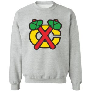 Chicago Blackhawks Ice hockey  Crewneck Pullover Sweatshirt