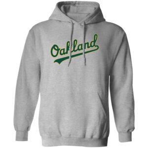 Oakland Athletics Baseball   Unisex Pullover Hoodie
