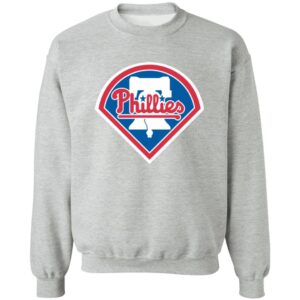 Philadelphia Phillies Baseballl  Crewneck Pullover Sweatshirt