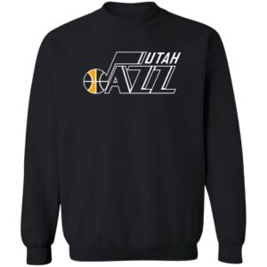 Utah Jazz Basketball  Crewneck Pullover Sweatshirt