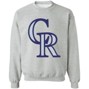 Colorado Rockies Baseball  Crewneck Pullover Sweatshirt