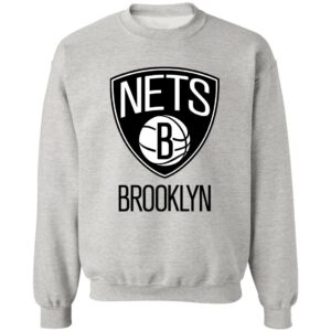 Brooklyn Nets Basketball  Crewneck Pullover Sweatshirt