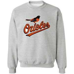 Baltimore Orioles Baseball  Crewneck Pullover Sweatshirt