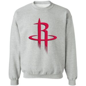 Houston Rockets Basketball  Crewneck Pullover Sweatshirt