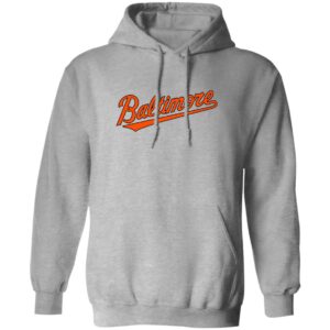 Baltimore Orioles Baseball Unisex Pullover Hoodie