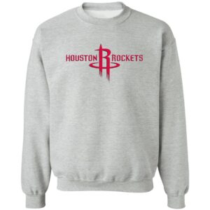 Houston Rockets Basketball  Crewneck Pullover Sweatshirt