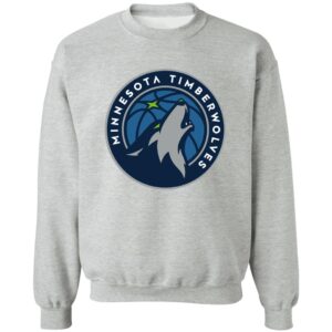 Minnesota Timberwolves Basketball  Crewneck Pullover Sweatshirt