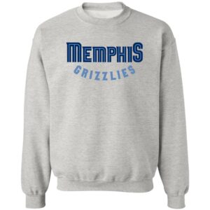 Memphis Grizzlies Basketball  Crewneck Pullover Sweatshirt