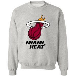 Miami Heat Basketball  Crewneck Pullover Sweatshirt